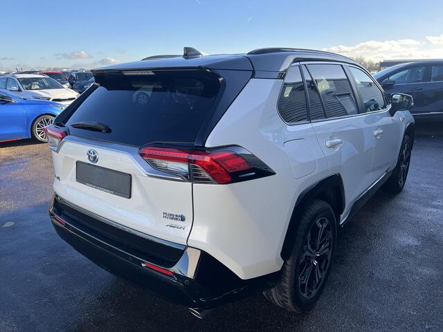 Toyota RAV4 2.5 Plug-in Hybrid AWD Bi-Tone Plus Schuif/kanteldak, Full-option! 360" Camera, Seat memory, JBL, Stoelkoeling, Stoel- & Stuurwielverwarming, LMV, LED, HUD, Dodehoekdetectie
