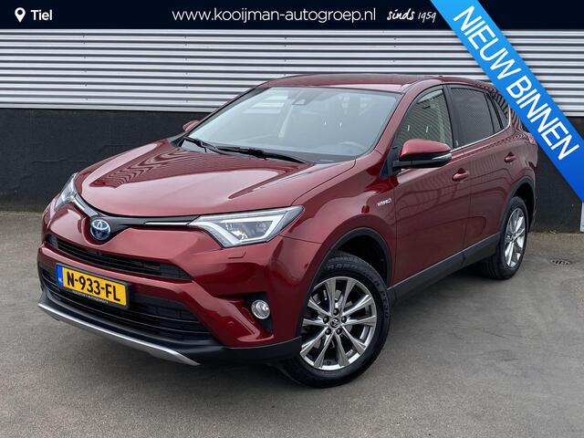 Toyota RAV4 2.5 Hybrid AWD Dynamic Trekhaak, Team D, navigatie, stuur- & stoelverwarming, automaat, keyless, cruise control adaptief, parkeersensoren v&a