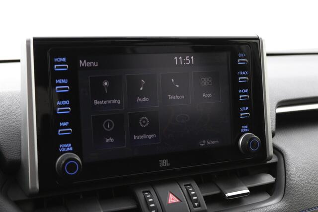 Toyota RAV4 2.5 Hybrid Bi-Tone | Electrisch schuifkanteldak | Trekhaak | 360 graden camera | Lederen bekleding |