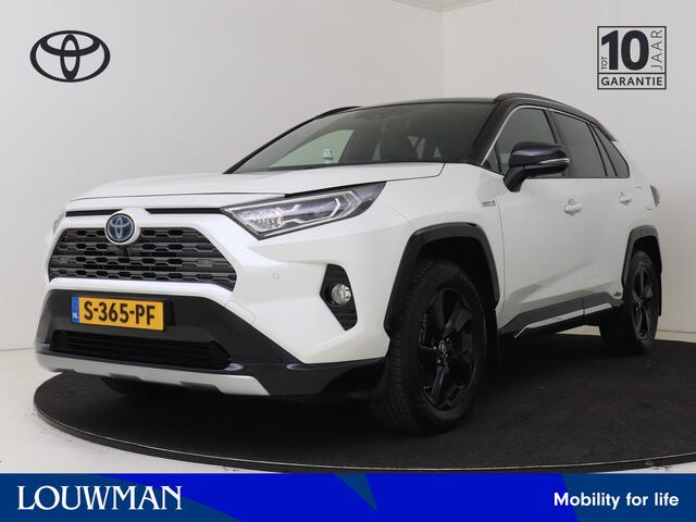 Toyota RAV4 2.5 Hybrid AWD Bi-Tone | 360 camera | Camera binnenspiegel | JBL | Elektrische achterklep | Elektrisch Verstelbare stoel | Stoelverwarming | Apple CarPlay/Android Auto | Cruise Control Adaptive | Parkeersensoren