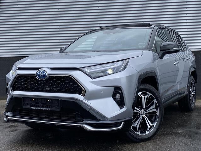 Toyota RAV4 2.5 Plug-in Hybrid AWD Bi-Tone Plus Schuif/kanteldak, Vol luxe! Stoelkoeling + verwarming, 360" Camera, Dodehoekdetectie, HUD, Seat memory,