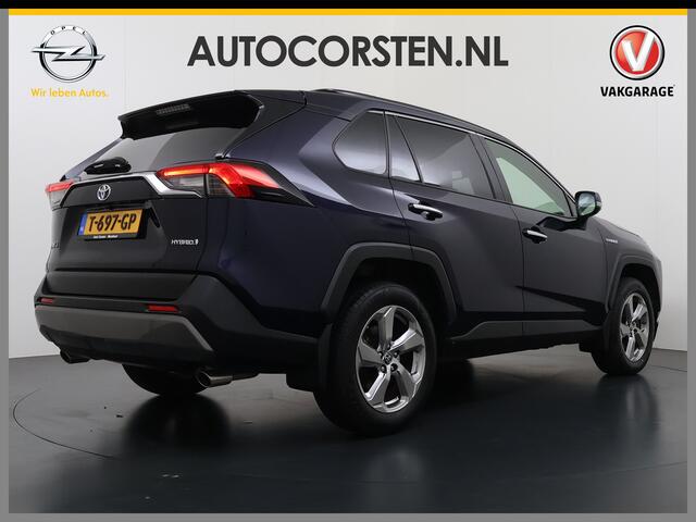 Toyota RAV4 2.5I Hybrid Leder+Verwarming+Memory Adap.Cruise Navi Camera Ecc Apple Carplay Android Auto Miracast(TM) Elek.Achterklep Active Stuur+Voorruit+Achterbankverwarming Keyless Lane Assist Privacy Glas Lmv Elek.Stoel Bluetooth Led