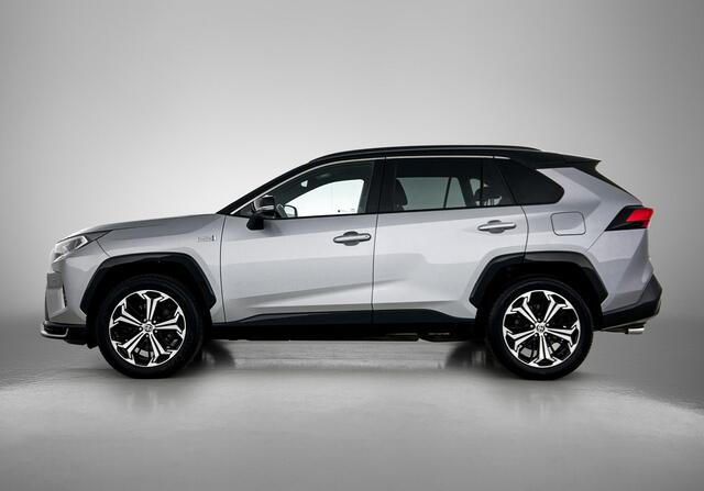 Toyota RAV4 2.5 Plug-in Hybrid AWD Bi-Tone Plus | BTW voertuig | JBL | Head-Up Display | Stoel+stuurverwarming | Stoel ventilatie | Trekhaak afneembaar | 1500KG trekgewicht | 360 Camera | Elektrische achterklep | Parkeersensoren voor+achte