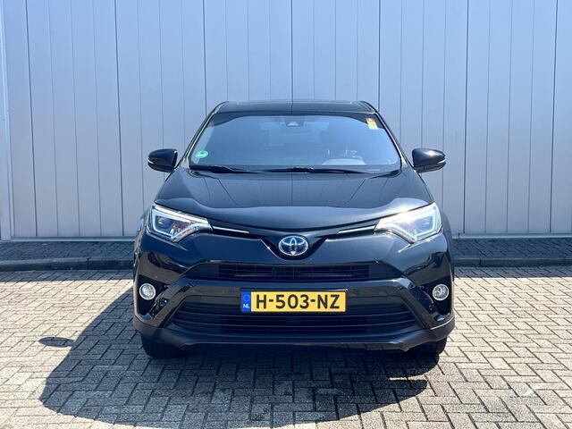 Toyota RAV4 2.5 Hybrid Black Edition Dealer Onderhouden Panorama Leer Alcantara Parkeer Sensoren Stoel verwarmd