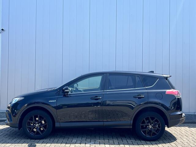 Toyota RAV4 2.5 Hybrid Black Edition Dealer Onderhouden Panorama Leer Alcantara Parkeer Sensoren Stoel verwarmd