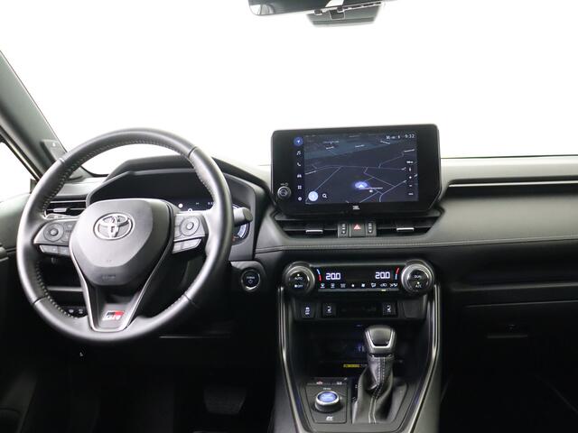 Toyota RAV4 2.5 Hybrid AWD GR SPORT PLUS PACK | JBL | 360 Camera + camera functie binnenspiegel | Dodehoek detectie | Stoel+stuurverwarming | Elektrische Achterklep | Navigatie | Apple CarPlay/Android Auto | Cruise Control Adaptive |