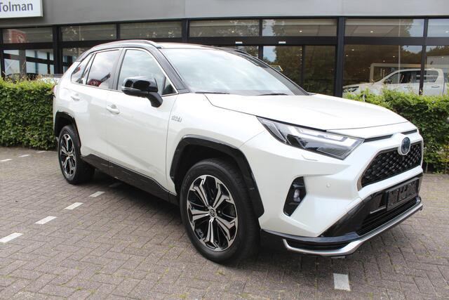 Toyota RAV4 2.5 Plug-in Hybrid AWD Bi-Tone Plus | Rijklaar | Panodak | Navi | JBL | HUD | Leder | Stoel- koeling/verwarming | 360 Camera | Memory