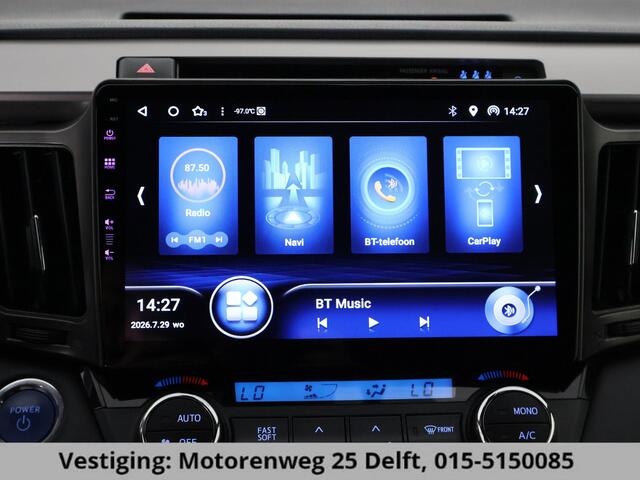 Toyota RAV4 2.5 STYLE HYBRIDE 4-WD SILVERLINE GARANTIE 4-2028* 1650 TREKGEWICHT . GARANTIE TOT 04-2028! . PARKEERSENSOREN VOOR & ACHTER . KEYLESS ENTRY .