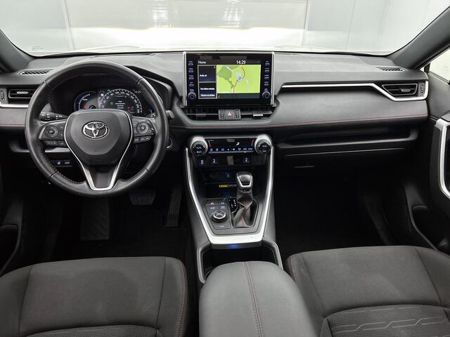 Toyota RAV4 2.5 Plug-in Hybrid AWD Dynamic + | Dodehoek detectie | Head-up Display | Stoel+stuurverwarming | Elektrische Achterklep | Parkeersensoren voor+achter | Draadloze telefoonlader | Navigatie | Apple CarPlay/Android Auto | Cruis