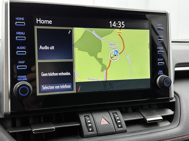 Toyota RAV4 2.5 Plug-in Hybrid AWD Dynamic + | Dodehoek detectie | Head-up Display | Stoel+stuurverwarming | Elektrische Achterklep | Parkeersensoren voor+achter | Draadloze telefoonlader | Navigatie | Apple CarPlay/Android Auto | Cruis