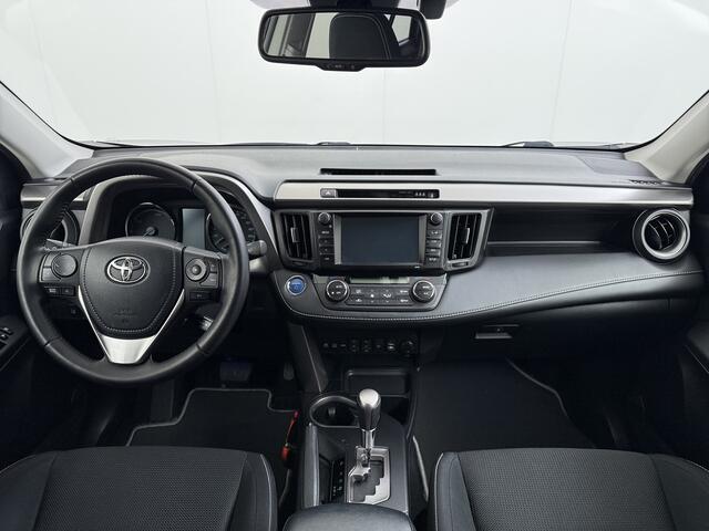 Toyota RAV4 2.5 Hybrid 197PK Automaat Adap.Cruise Camera Stoelverwarming Navi Ecc Bluetooth Style Elek.Achterklep Regen-Lichtsensor Lane Assist Privacy Glas Lmv Pdc Isofix