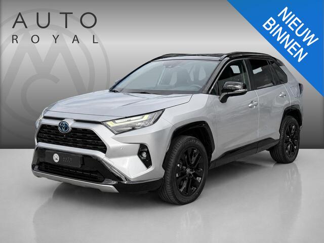 Toyota RAV4 2.5 Hybrid AWD Bi-Tone | 360 CAMERA | JBL | LED KOPLAMPEN | NAVIGATIE | KEYLESS ENTRY/GO | LEDER | PARKEREN SENSOREN | STOELVERWARMING/ KOELING | ELEKTRISCHE STOELEN |
