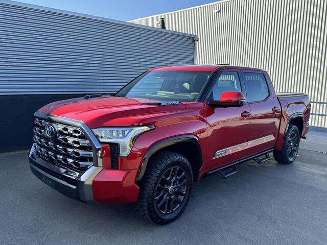 Toyota TUNDRA 3.5L Hybrid Platinum Crew Max Full-option! 5-Zits, Schuif/kanteldak, 360° CAMERA, Dodehoekdetectie, Leder, Premium Sound