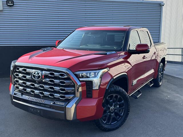 Toyota TUNDRA 3.5L Hybrid Platinum Crew Max Full-option! 5-Zits, Schuif/kanteldak, 360° CAMERA, Dodehoekdetectie, Leder, Premium Sound