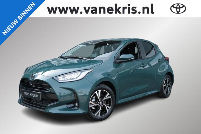 Toyota YARIS 1.5 Hybrid 115 Dynamic Comfort Pack, ¤1000,- Inruilpremie, Draadloos Apple Carplay & Android Auto, Blind Spot, Stuur & stoelverwarming, Voorverwarmen en verkoelen op afstand!