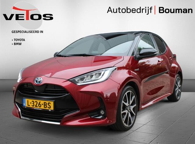 Toyota YARIS 1.5 Hybrid Executive Zwart dak Leder bekleding