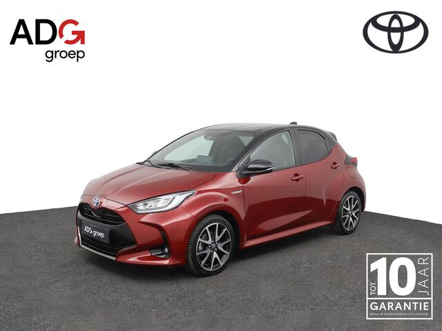 Toyota YARIS 1.5 Hybrid | Bi-tone | Stoelverwarming | Leder-stof bekleding | Keyless |