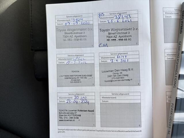 Toyota YARIS 1.5 Hybide Active | Automaat | Achteruitrij