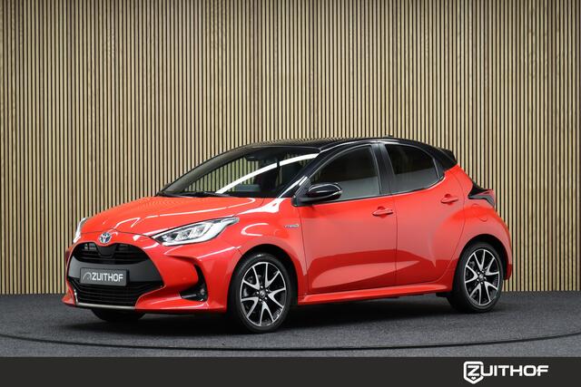 Toyota YARIS 1.5 Hybrid Executive Sport Bi-Tone | Maps Navigatie | Leder | Full Led | Head-up display