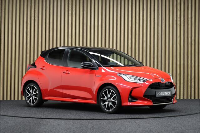 Toyota YARIS 1.5 Hybrid Executive Sport Bi-Tone | Maps Navigatie | Leder | Full Led | Head-up display