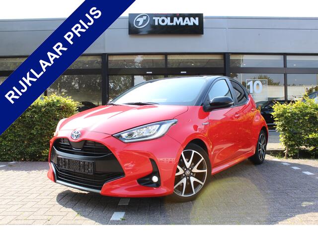 Toyota YARIS 1.5 Hybrid Launch Edition Bi-Tone | Rijklaar | HUD | Stoel/Stuur-verwarming | Apple/Android | Camera