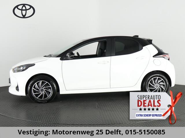 Toyota YARIS 1.5 HYBRID AUTOMAAT BLACK & WHITE GARANTIE 8-2033 NAVIGATIE.CLIMA.CRUISE
