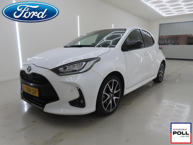 Toyota YARIS 1.5 Hybrid Automaat Executive Leer Navi Camera Ad Cruise Stoelverwarming Dodehoek Parkeersensoren