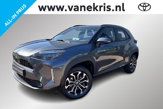 Toyota YARIS Cross 1.5 Hybrid 115 Dynamic Limited, Parkeersensoren, Afneembare Trekhaak , Stoelverwarming, Stuurverwarming, Apple carplay, Android auto.