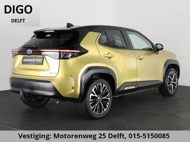 Toyota YARIS Cross 1.5 HYBRIDE EXECUTIVE BI-TONE GARANTIE TOT 9-2032 DODE HOEK DETECTIE.STOEL VERWARMING.TREKHAAK