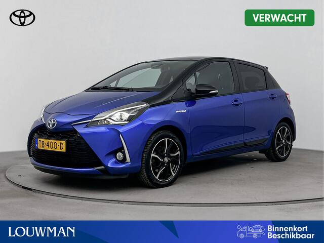 Toyota YARIS 1.5 Hybrid Bi-Tone Plus | Panoramadak | NL-Auto | Parkeercamera | Cruise Control |