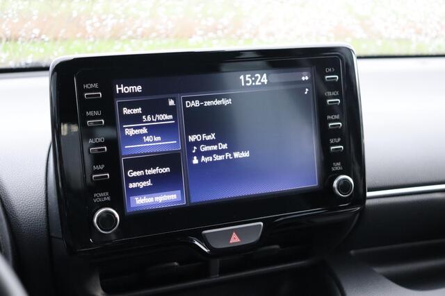Toyota YARIS 1.5 VVT-i Dynamic Limited, Stoel & Stuurverwarming , Adaptieve Cruise control, Parkeercamera, Apple Carplay, Android Auto.