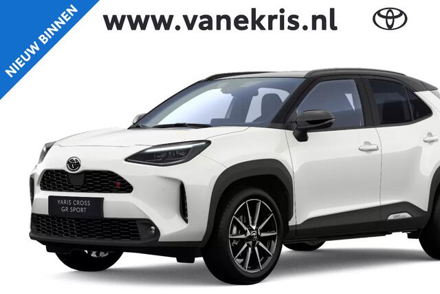 Toyota YARIS Cross 1.5 Hybrid 130 GR Sport, Plus Pack, JBL, Head-Up, Pano, BSM, Senoren, Apple Carplay / Android Auto, Camera!