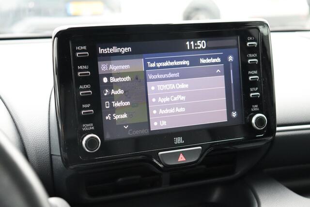 Toyota YARIS 1.5 Hybrid Executive, JBL, Panodak, Apple Carplay / Android auto, Parkeersensoren, Adaptieve cruise control, BSM.