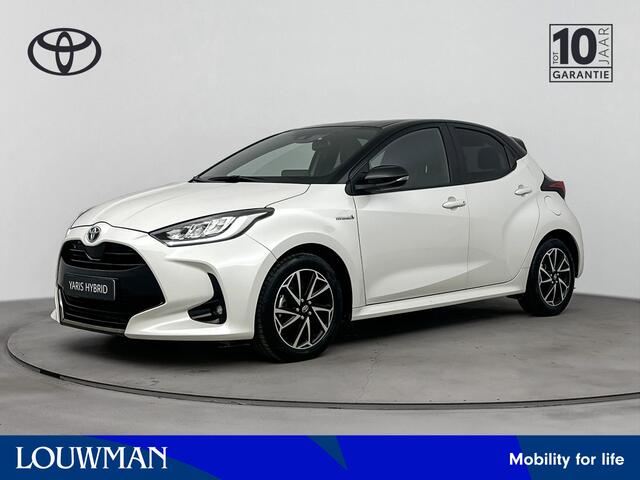 Toyota YARIS 1.5 Hybrid Style Bi-Tone Limited | Apple Carplay / Android Auto | Parkeercamera | Lederen bekleding |