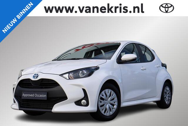 Toyota YARIS 1.5 Hybrid Active, Navi, Startknop Apple Carplay, Android Auto, Parkeercamera, Adaptieve cruise control.