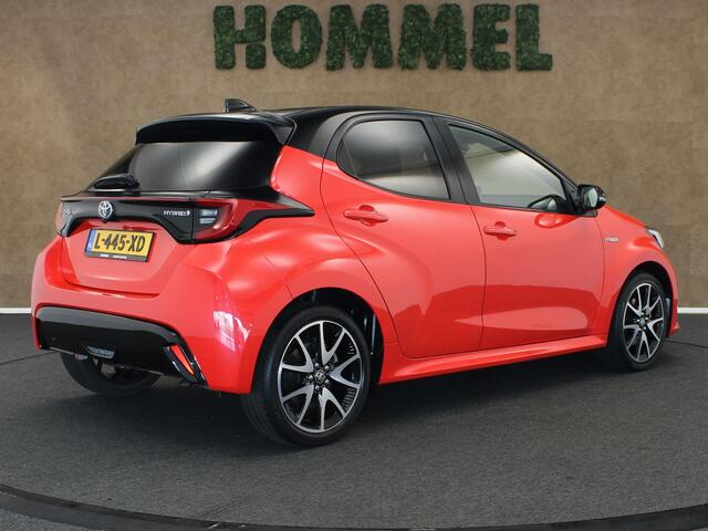 Toyota YARIS 1.5 Hybrid Launch Edition - HEAD-UP DISPLAY - APPLE CARPLAY/ANDROID AUTO - DODEHOEKDETECTIE - CRUISE CONTROL ADAPTIEF - CLIMATE CONTROL - KEYLESS ENTRY/START - VOORSTOELEN VERWARMD - EXTRA GETINT GLAS - LEDEREN BEKLEDING - BI-TONE