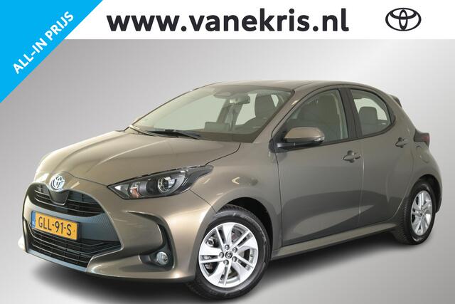 Toyota YARIS 1.5 Hybrid 115 Active, Lichtmetalen Velgen, Camera, Apple Carplay, Android Auto!