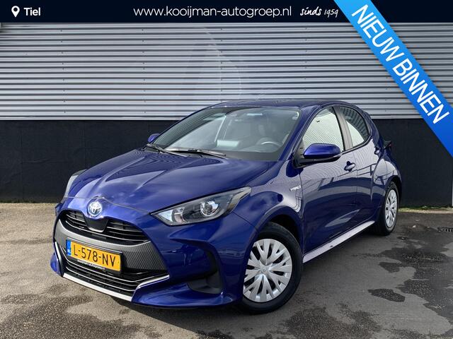 Toyota YARIS 1.5 Hybrid Active Navigatie, nieuw geleverd, Carplay, Achteruitrijcamera, Adaptieve cruise control, Climate control