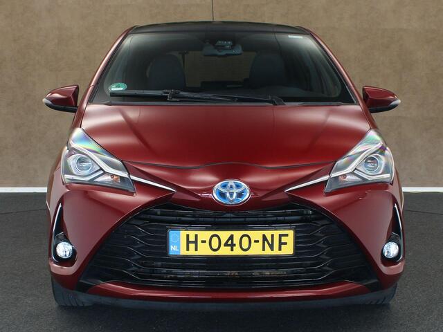 Toyota YARIS 1.5 Hybrid Bi-Tone - PANORAMADAK - KEYLESS ENTRY/START - ACHTERUITRIJCAMERA - NAVIAGTIE - BLUETOOTH TELEFOONVOORBEREIDING - CRUISE CONTROL - CLIMATE CONTROL - LICHTMETALEN VELGEN - BOTS PREVENTIE SYSTEEM