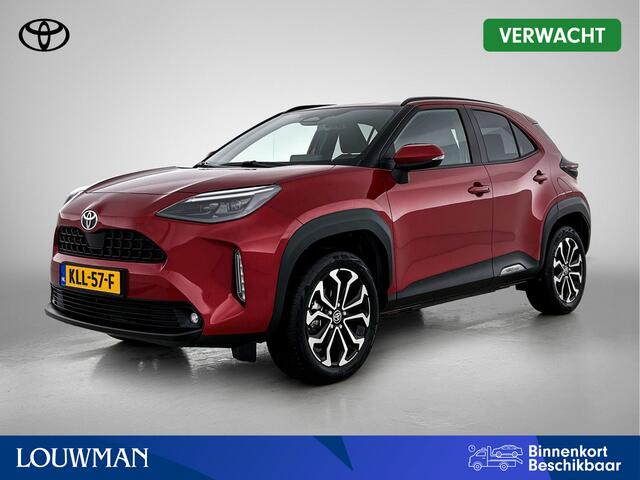Toyota YARIS Cross 1.5 Hybrid 115 First Edition + | BTW voertuig | Stoel+stuurverwarming | Draadloze telefoonlader | Apple CarPlay/Android auto | Cruise control adaptive | Climate control | Achteruitrijcamera |