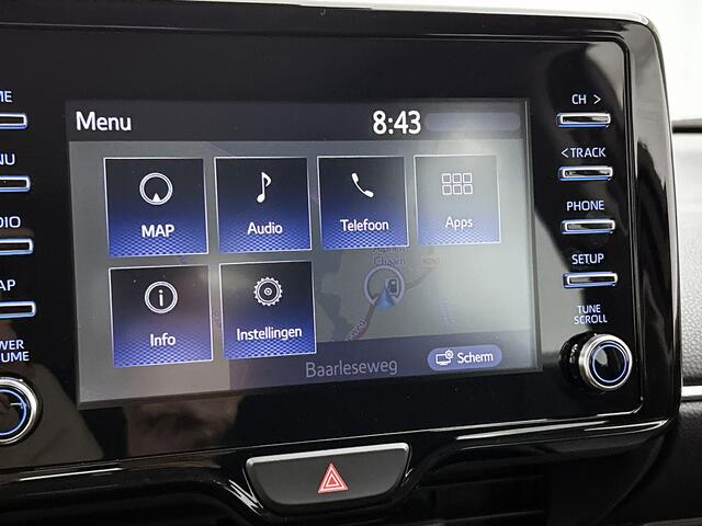 Toyota YARIS 1.5 Hybrid Dynamic | Dealer Onderhouden | Trekhaak Afneembaar | Navigatie | Apple CarPlay/Android Auto | Climate Control | Cruise Control Adaptive | Achteruitrijcamera |