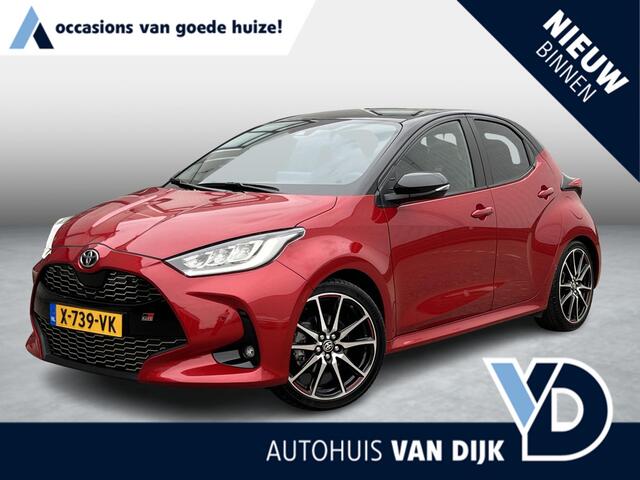 Toyota YARIS 1.5 Hybrid GR Sport | Voll.Historie/Camera/Navi/Pano.Dak/Head-Up/Leder-Alcantara/Clima/Adapt.Cruise/Apple CarPlay-Android Auto