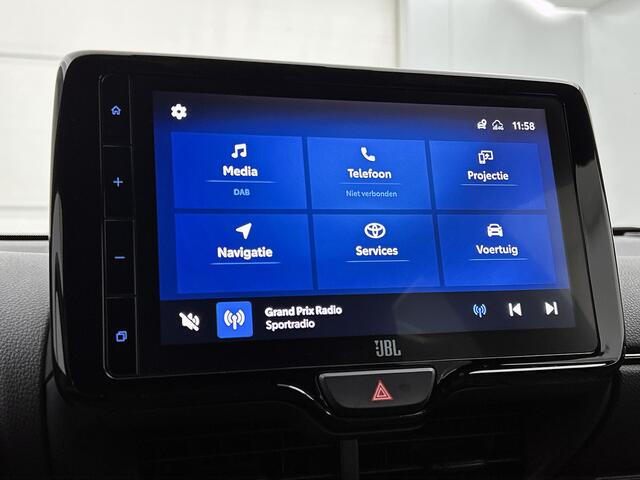 Toyota YARIS 1.5 Hybrid GR Sport + | BTW voertuig | Dealer onderhouden | JBL | Head-Up Display | Stoel+stuurverwarming | Dodehoek detectie | Parkeersensoren voor+achter |