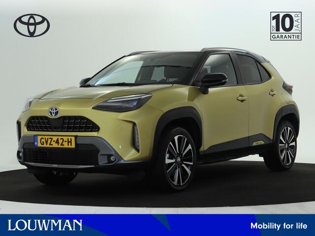 Toyota YARIS Cross 1.5 Hybrid Launch Edition AWD | Panoramadak | Trekhaak afneembaar | JBL | Head-Up Display | Dodehoek detectie | Lederen bekleding | Stoelverwarming | Elektrische achterklep |