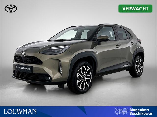 Toyota YARIS Cross 1.5 Hybrid 115 First Edition + | BTW Voertuig | Parkeersensoren voor+achter | Stoel+stuurverwarming | Climate Control | Cruise Control Adaptive | Navigatie | Apple CarPlay/Android Auto |