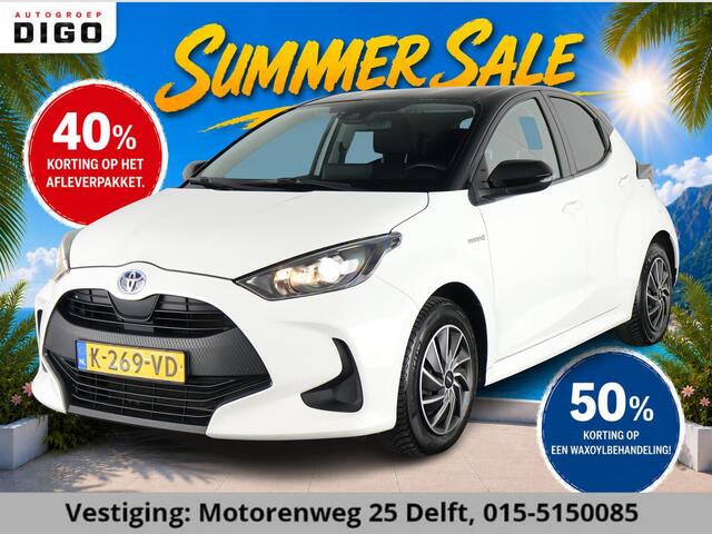 Toyota YARIS 1.5 HYBRIDE BLACK & WHITE GARANTIE TOT 3-2031! . APPLE CARPLAY & ANDRIOD AUTO . ACHTERUITRIJ CAMERA . ADAPTIEVE CRUISE CONTROL .