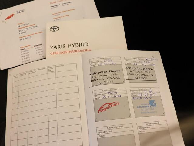Toyota YARIS 1.5 Hybrid Active Plus - TREKHAAK 450 KG GEREMD TREKGEWICHT - ADPATIVE CRUISE CONTROL - ACHTERUITRIJ CAMERA - STOEL VERWARMING - APPLE CARPLAY/ ANDROID AUTO