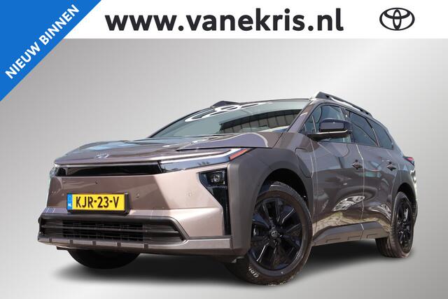 Toyota bZ4X Touring Executive AWD 75 kWh, Adaptieve cruise control, Panoramadak, Synthetic Leather Black!