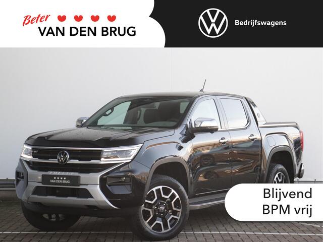 Volkswagen AMAROK 3.0 TDI V6 240PK 4Motion Aventura Plus Cabine | 360 camera | Harman/Kardon | 20" Velgen | Sperdifferentieel | Leder | Trekhaak (3500 kg) | Standkachel