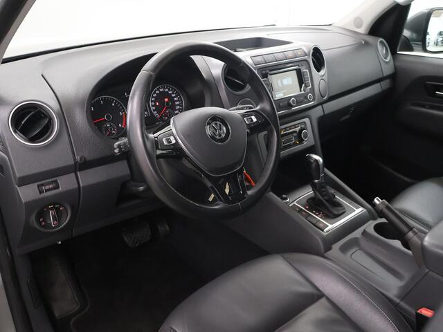 Volkswagen AMAROK 2.0 TDI Aut. | Highline | Dubbele Cabine | Stoelverwarming | Spraakassistent | Navigatiesysteem | Parkeercamera | Lederen Bekleding | 5-zits |